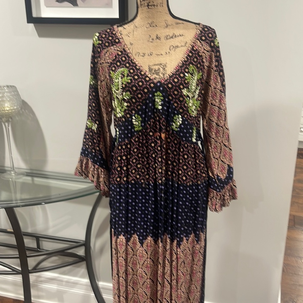 This large bohemian dress, in very good shape